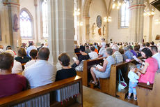 Ökumenischer Einschulungsgottesdienst in St. Crescentius (Foto: Karl-Franz Thiede)